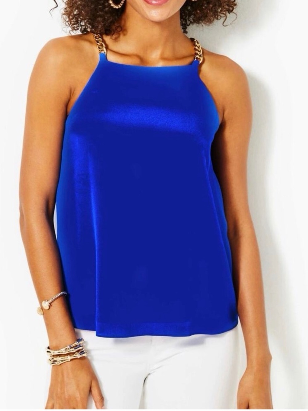 NWT Lilly Pulitzer Joannah Silk Top Sz 16